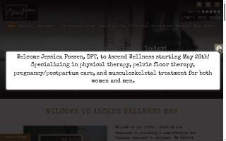 Ascend Wellness FIT Studio website