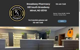 Broadway Pharmacy website