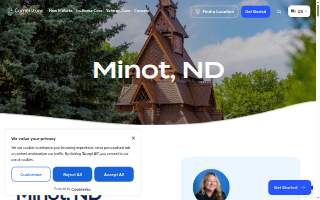 Cornerstone Caregiving of Minot website