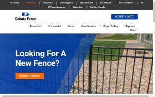 Dakota Fence website