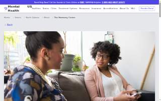 Harmony Center website