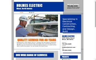 Holmes Electric Co website