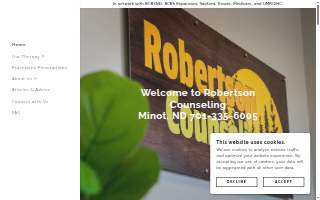 Robertson Counseling website
