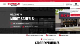 Scheels website