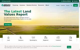 AgCountry Farm Credit Services of Wahpeton website