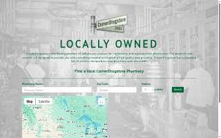 Corner Drug Store website