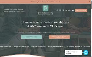 Progress Weight Management Valley City website