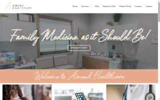 Amend Healthcare website