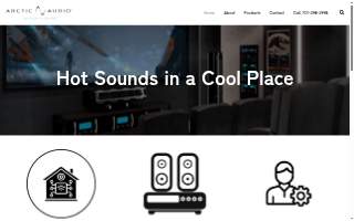 Arctic Audio of West Fargo website
