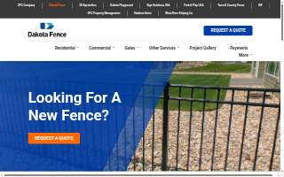Dakota Fence website