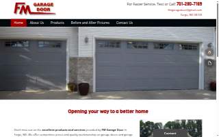 FM Garage Door website