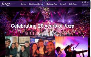Fuze Entertainment website