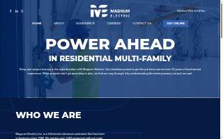 Magnum Electric Inc website