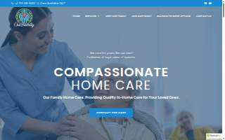 Our Family Home Care, LLC website