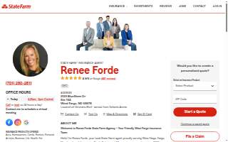 Renee Forde - State Farm Insurance Agent website