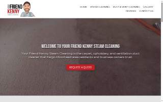 Your Friend Kenny Steam Cleaning website