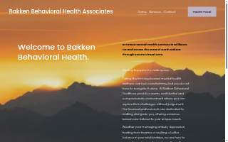 Bakken Behavioral Health Associates website