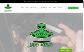 Bakken Locksmith website