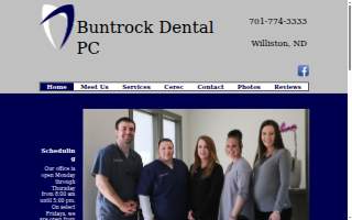Buntrock Dental, P.C. website