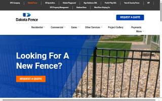 Dakota Fence website