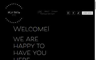 Deja Brew website