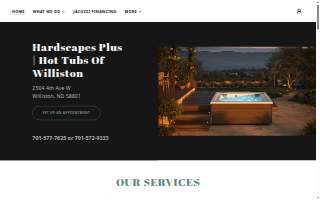 Hardscapes Plus website