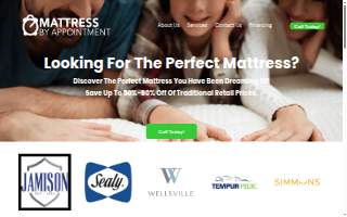 Mattress By Appointment Williston website
