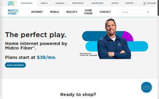 Midco website