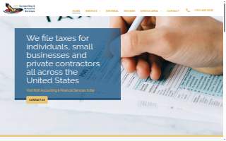 NOK Accounting & Financial Services website