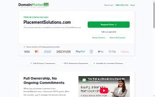 Placement Solutions LLC website