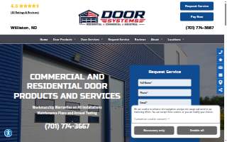 PS Garage Doors Of Williston website