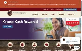 Western Cooperative Credit Union of Williston website