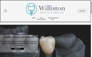 Williston Dental & Implant website