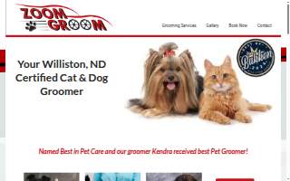 Zoom Groom website