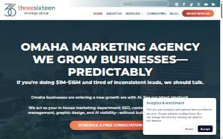 316 Strategy Group of Bellevue website