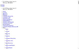 AME Computers website