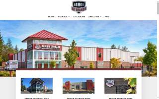 Armor Storage - Bellevue website