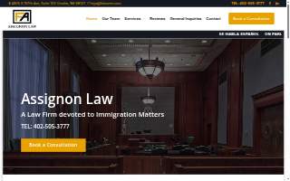 Assignon Law LLC website