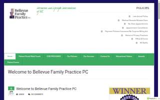 Bellevue Family Practice, PC website
