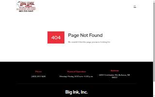 Big Ink, Inc. website