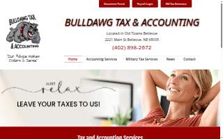 Bulldawg Tax & Accounting website