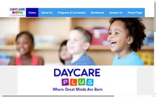 Daycare Plus website