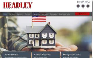 Headley Realty website