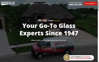 Kryger Glass of Omaha website