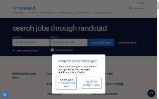 Randstad website