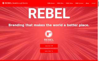 Rebel Interactive website