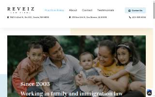 Reveiz Law Firm LLC of Bellevue website