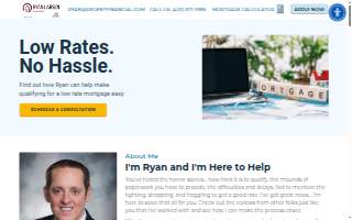 Ryan Larsen, Mortgage Lender website