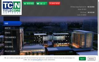 TitleCore National of Bellevue website