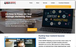 402 CONTENT Marketing website